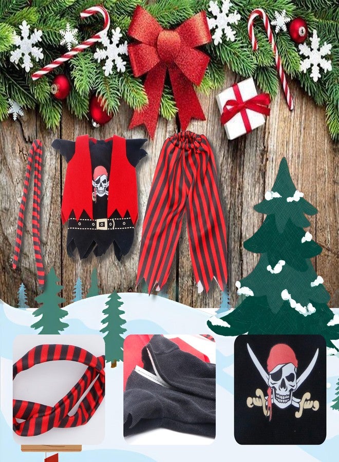 i-Beeboo Elf Clothes Pirate Kit for Christmas, 8Pcs Accessories Holiday Decotation - Image 4